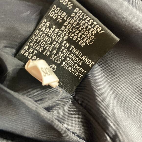 Kasper Blazer Womens Size 4 3 Button Blazer Dark Navy - Picture 7 of 9